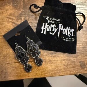 Harry Potter Silver Earrings
